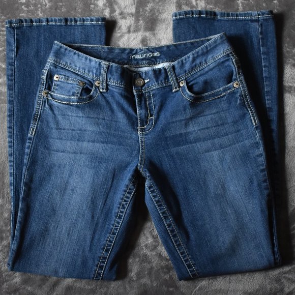 EUC Maurices Blue Jeans Sz 7/8 - Picture 4 of 16